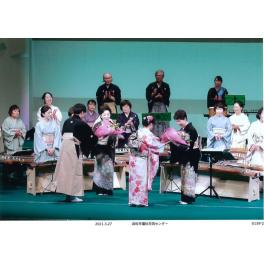 令和3年 3月27日(土)の 琴詠会の様子